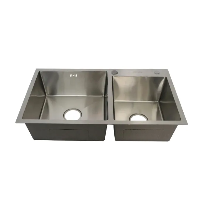 [404020004] Double Ball Sink (Sq.) S/S - 68x39